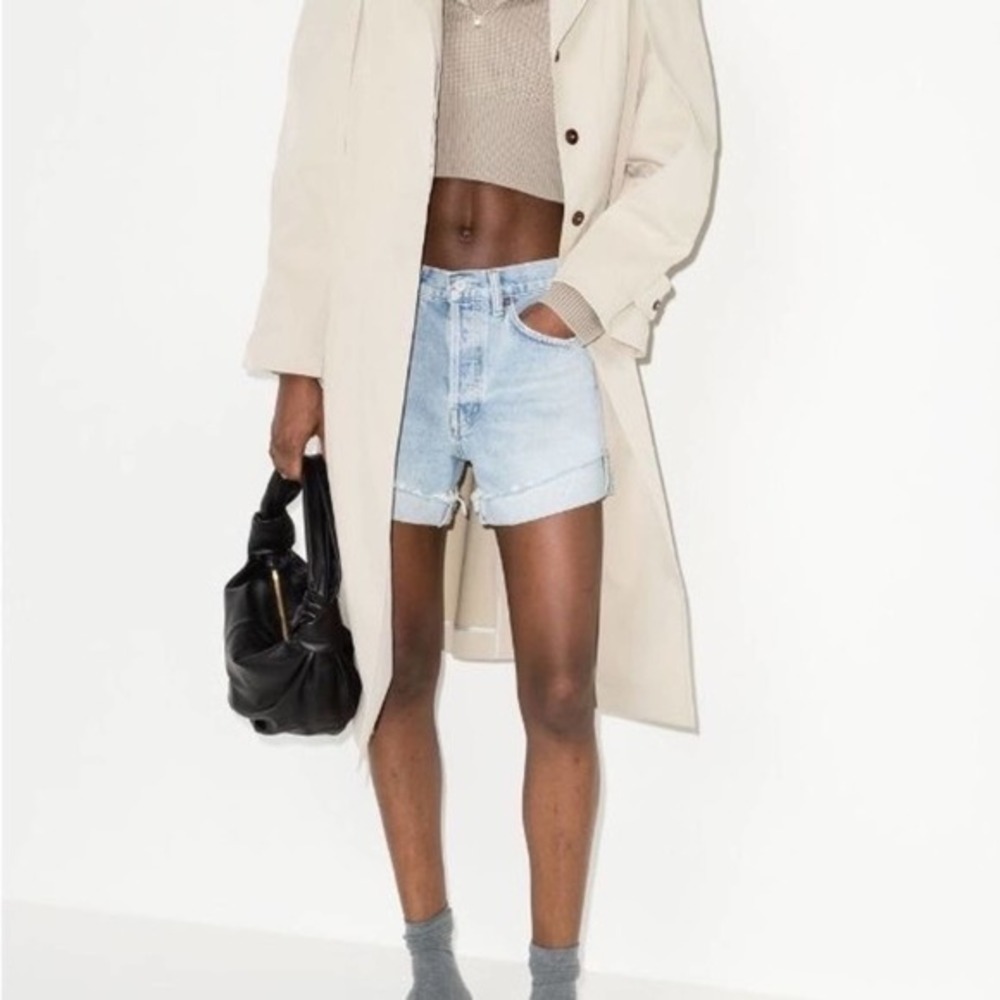 AGOLDE Parker long denim shorts size 32 B1331